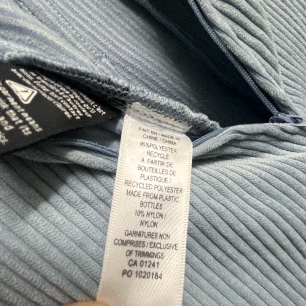 TWIK By Simons Corduroy Baby Blue Jumpsuit, Size XS but fits baggy - Picture 4 of 5